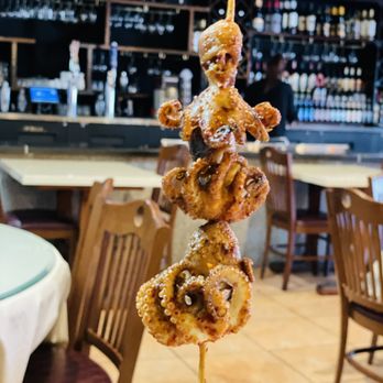 Chuan Lu Garden - Octopus BBQ Skewer - Cool but rubbery - Chinese Near Me - Orlando, Florida Chuan Lu Garden - Octopus BBQ Skewer - Cool but rubbery - Chinese Near Me - Orlando, Florida