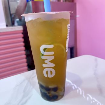 Ume Tea - Passion Fruit Green Tea - Bubble Tea Near Me - Santa Clara, California