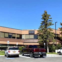 Alaska Retinal Consultants - View from front parking lot of their new 2-story clinic building.