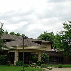 Shepherd of the Hills Lutheran Church - Front view of Shepherd of the Hills Lutheran Church