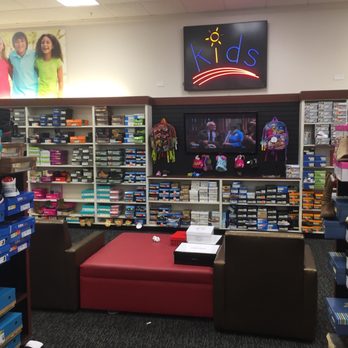 Shoe Dept. Encore - TV and lounge chairs in the kids section too. - Shoe Stores Near Me - Manchester, Connecticut Shoe Dept. Encore - TV and lounge chairs in the kids section too. - Shoe Stores Near Me - Manchester, Connecticut