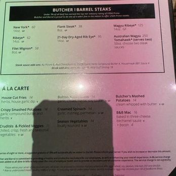 Butcher and Barrel - Steakhouses Near Me - Sacramento, California Butcher and Barrel - Steakhouses Near Me - Sacramento, California