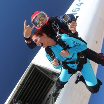 Skydive Perris - Haha best photo ever . Thanks Abel for catching my emotions while jumping out of a perfectly good airplane with Dimitrije. - Skydiving Near Me - Perris, California Skydive Perris - Haha best photo ever . Thanks Abel for catching my emotions while jumping out of a perfectly good airplane with Dimitrije. - Skydiving Near Me - Perris, California