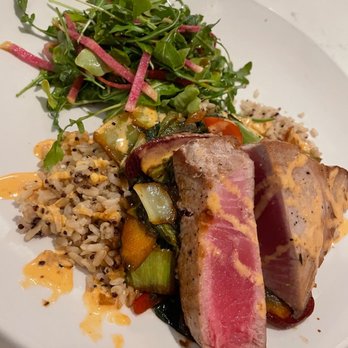 SŌW Plated - Tuna Steak - New American Near Me - Upper Arlington, Ohio SŌW Plated - Tuna Steak - New American Near Me - Upper Arlington, Ohio