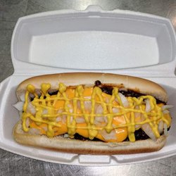 Oasis Ice Cream and Grill - Coney dog