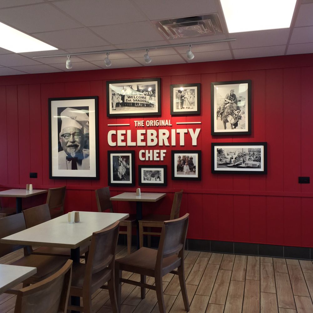 KFC - Wall pictures of Col. Sanders - Chicken Shop Near Me - Attalla, Alabama KFC - Wall pictures of Col. Sanders - Chicken Shop Near Me - Attalla, Alabama