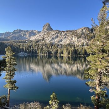 Woods Lodge - lake george from cabin - Hotels Near Me - Mammoth Lakes, California Woods Lodge - lake george from cabin - Hotels Near Me - Mammoth Lakes, California