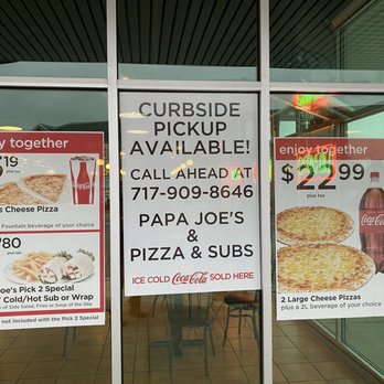 Papa Joe's - Pizza Near Me - Harrisburg, Pennsylvania