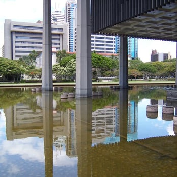 Hawaii State Capitol - Pond. - Landmarks & Historical Buildings Near Me - Honolulu, Hawaii