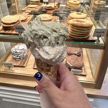 Bacio Di Latte - 2 scoop waffle cone - Ice Cream & Frozen Yogurt Near Me - San Jose, California