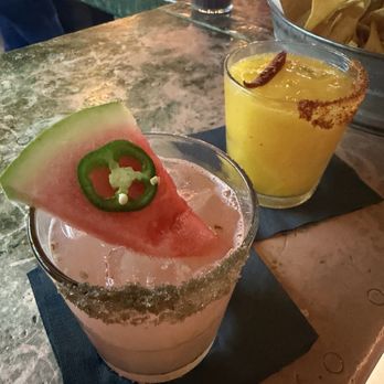El Camino - Watermelon jalapeño margarita, mango chipotle margarita - Mexican Near Me - Fort Lauderdale, Florida El Camino - Watermelon jalapeño margarita, mango chipotle margarita - Mexican Near Me - Fort Lauderdale, Florida