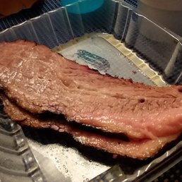 Brisket from Big Dog's, thumbs down .