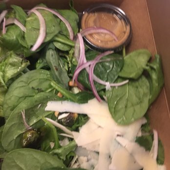 BirchTree Bread Company - Caramelized Brussels sprout salad with local greens, pecorino, re onion, pine nuts. - Bakeries Near Me - Worcester, Massachusetts