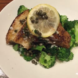 Bertucci's Italian Restaurant - COD Picatta was moist and savory. Had them sub the pasta with the steamed broccoli.