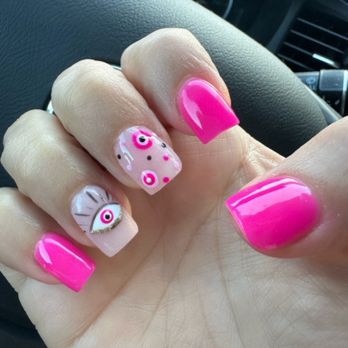 Creative Nails - Dip Nails on top of my natural nails. Done by Helen. Absolutely love them! - Nail Salons Near Me - Santa Barbara, California Creative Nails - Dip Nails on top of my natural nails. Done by Helen. Absolutely love them! - Nail Salons Near Me - Santa Barbara, California