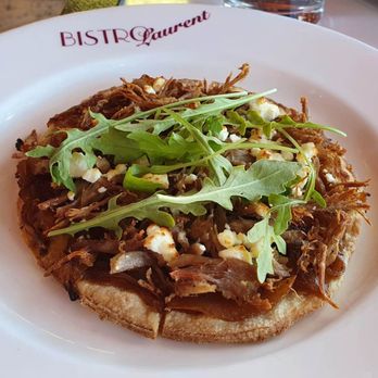 BL Brasserie - Duck Tart $16 - French Near Me - Paso Robles, California BL Brasserie - Duck Tart $16 - French Near Me - Paso Robles, California