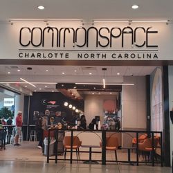CommonSpace - A coffee shop during the day, and a bar at night. It serves local Counter Culture Coffee in Concourse D.