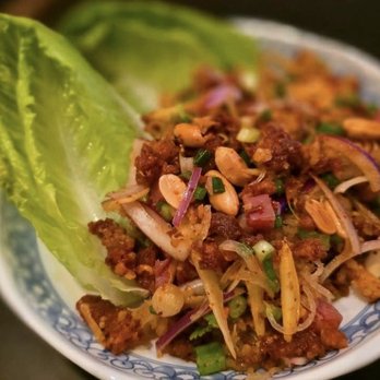 Samuthr Thai Restaurant - Nam khao tod salad - Thai Near Me - San Jose, California Samuthr Thai Restaurant - Nam khao tod salad - Thai Near Me - San Jose, California