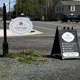 Outside signage.