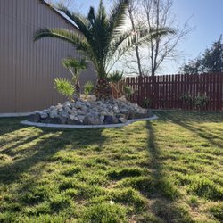 Zamora’s Gardening - This is a custom lawn design from Jose and his team