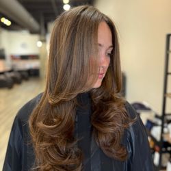 Elevate Hair Salon - Long Layers + Face Framing