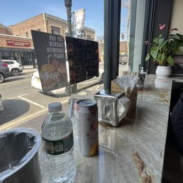 Counter eating spaces only. Counter eating spaces only.