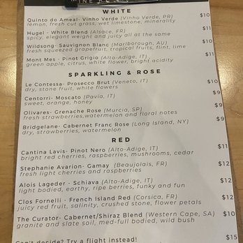 Alchemy Wine & Beer - Wine menu - Wine Bars Near Me - Hamburg, New York
