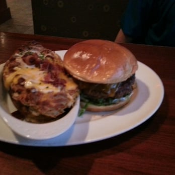 Ditka's Oakbrook - Fridge burger with double baked potato. - American Near Me - Oakbrook Terrace, Illinois Ditka's Oakbrook - Fridge burger with double baked potato. - American Near Me - Oakbrook Terrace, Illinois