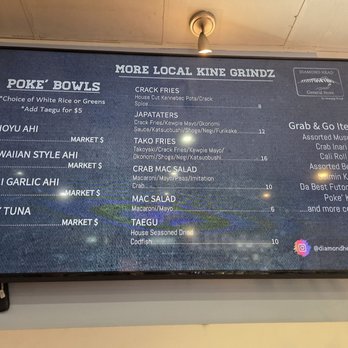 Diamond Head General Store - menu 2/2 - Hawaiian Near Me - San Bruno, California