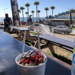 Spiagge - Their nice dining area outside to enjoy the view while eating your ice cream