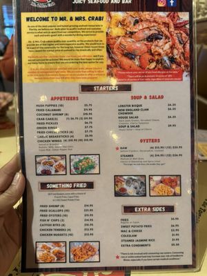 Menu photo 1 Mr. & Mrs. Crab Ocoee Ocoee, FL Menu photo 1 Mr. & Mrs. Crab Ocoee Ocoee, FL