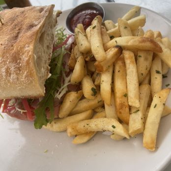 Dovetail Pizza - Italian sandwich and fries - Pizza Near Me - Austin, Texas