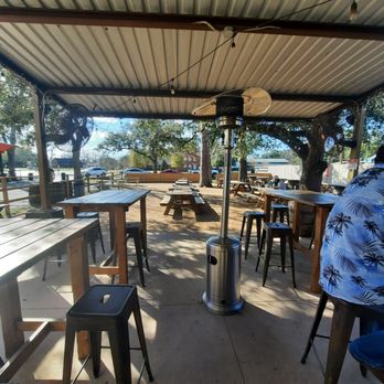 Excalibur Brewing - Outdoor patio - Breweries Near Me - Spring, Texas