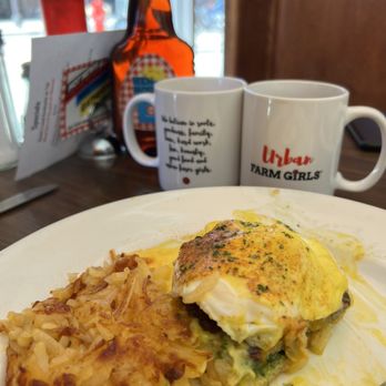 Hen House Eatery - Left over of the Foxy Benedict - Breakfast & Brunch Near Me - Minneapolis, Minnesota Hen House Eatery - Left over of the Foxy Benedict - Breakfast & Brunch Near Me - Minneapolis, Minnesota