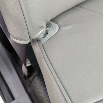 Durham Upholstery - It was ripped to the foam by both hinges. - Auto Upholstery Near Me - Seatac, Washington