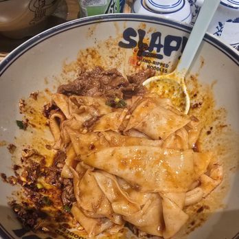 SLAP Hand Ripped Noodles - Sliced pork chili slap noodles - Noodles Near Me - Orlando, Florida