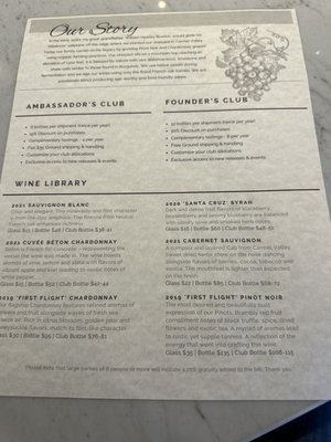 Menu photo 5 Albatross Ridge Winery & Kitchen Monterey, CA Menu photo 5 Albatross Ridge Winery & Kitchen Monterey, CA