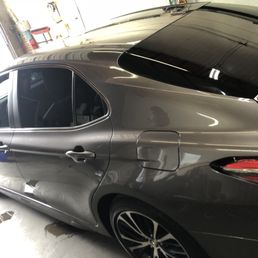 Just had my 2018 Toyota Camry tinted, easy fast and friendly service!! More than satisfied with the work!! Just had my 2018 Toyota Camry tinted, easy fast and friendly service!! More than satisfied with the work!!