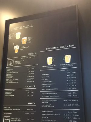 Menu photo 5 Starbucks Reserve Vancouver, BC