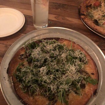 Hydraulic Hearth - Gluten free mushroom and truffle pizza - Pizza Near Me - Buffalo, New York