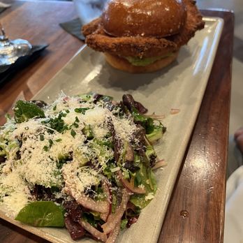 Saint & Second - Fried chicken sandwich - New American Near Me - Long Beach, California