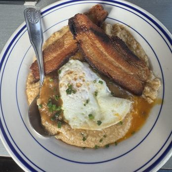 Comet Cafe - Pork Belly and Grits - Breakfast & Brunch Near Me - Milwaukee, Wisconsin