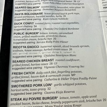 The Public Kitchen & Bar - Menu - Bars Near Me - Savannah, Georgia The Public Kitchen & Bar - Menu - Bars Near Me - Savannah, Georgia