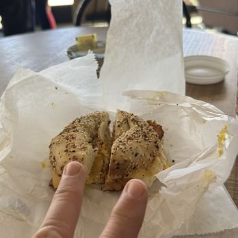 Cullen's Coffee and Cafe - So good, it was my 2nd Bagel.   The picture doesn't do it justice; it was really delicious! - Coffee & Tea Near Me - Middleburgh, New York