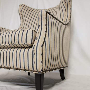MRB Custom Sofas - Chair with Tacks - Furniture Reupholstery Near Me - Anaheim, California MRB Custom Sofas - Chair with Tacks - Furniture Reupholstery Near Me - Anaheim, California