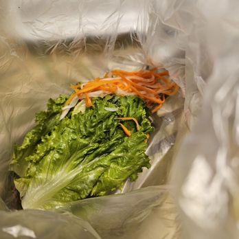 Saigon Noodle House - Extra lettuce and carrots & daikon for our togo Vietnamese egg rolls. - Vietnamese Near Me - Placentia, California Saigon Noodle House - Extra lettuce and carrots & daikon for our togo Vietnamese egg rolls. - Vietnamese Near Me - Placentia, California