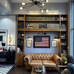 Gents Barber Club - Right side of waiting room