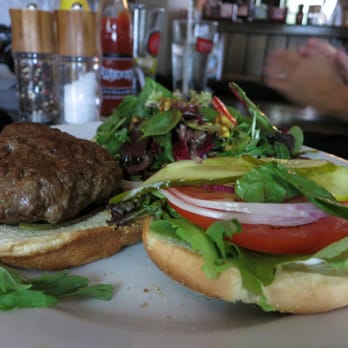 Griffin Gastropub - Bison burger, house salad - Gastropubs Near Me - Bracebridge, Ontario Griffin Gastropub - Bison burger, house salad - Gastropubs Near Me - Bracebridge, Ontario