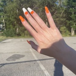 Envy Nails and Spa - Pumpkin nails