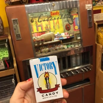 Big Top Candy Shop - Candy cigarette machine. Had to try it of course. 50 cents. - Candy Stores Near Me - Austin, Texas Big Top Candy Shop - Candy cigarette machine. Had to try it of course. 50 cents. - Candy Stores Near Me - Austin, Texas